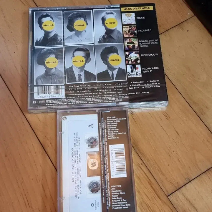 [BUNJANG] Green Day Nimrod CD and Tape / 그린데이 님로드 CD TAPE 판매합니다