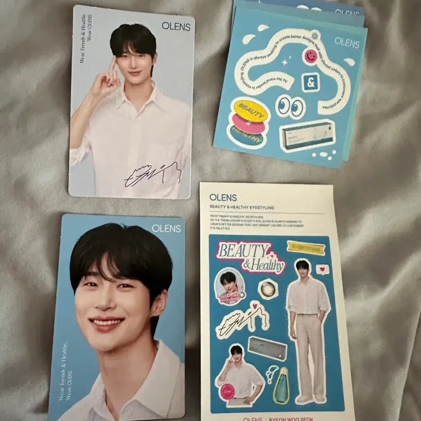 [BUNJANG] Byeon Woo Seok OLens Photocard / 변우석 오렌즈 콜라보 포토카드