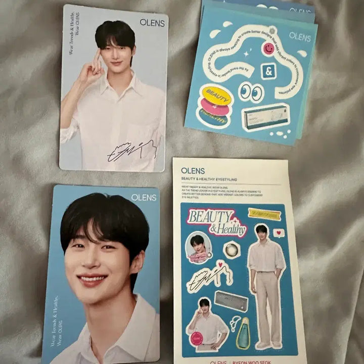 [BUNJANG] Byeon Woo Seok OLens Photocard / 변우석 오렌즈 콜라보 포토카드