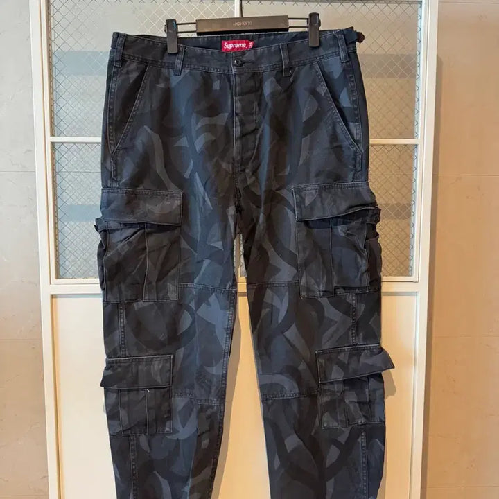 [BUNJANG] Supreme 19FW Tribal Cargo Pants / 슈프림 19fw 트라이벌 카고팬츠
