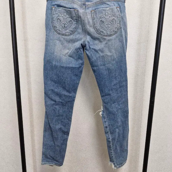 [BUNJANG] SIWY Distressed Skinny Denim Jeans / [23] SIWY 씨위 디스 스키니 데님 무파진