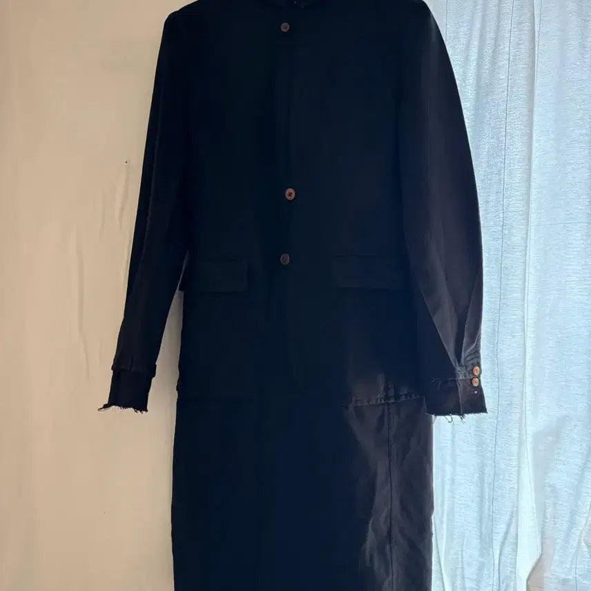 [BUNJANG] Comme des Garçons Homme Plus PS-J026 Long Jacket / 꼼데가르송 옴므 플러스 롱재킷/코트 S