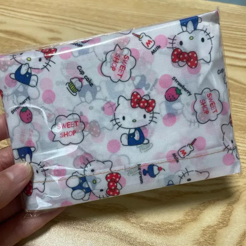 [BUNJANG] Kitty Foldable Shopping Bag / 키티 접이식 장바구니