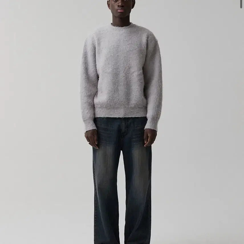 [BUNJANG] Fabregas Oslo Mohair Knit / 파브레가 오슬로 모헤어 니트