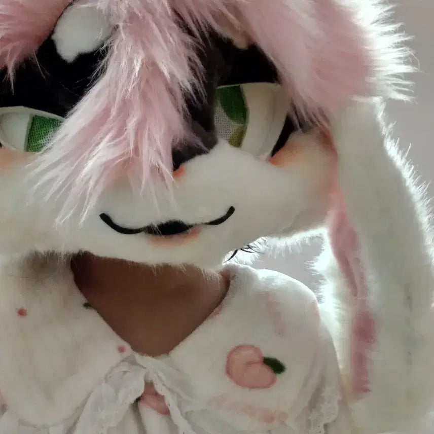 [BUNJANG] D.Luna Gray Furry Mascot Costume / 디루나(퍼슈트)