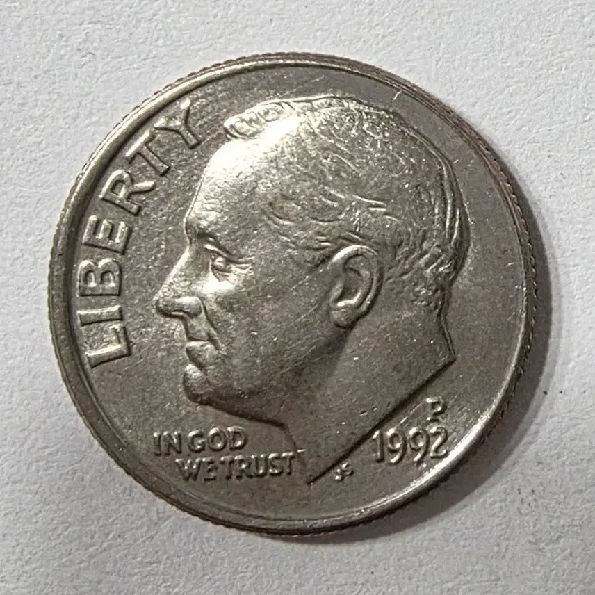 [BUNJANG] 1992 US Dime Coin Roosevelt / 1992년 미국 다임 주화 로스벨트 zk-2006