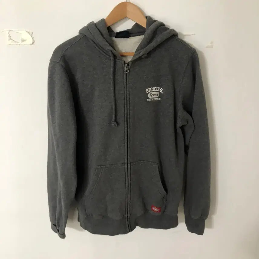 [BUNJANG] Dickies Gray Hoodie Zip-up / 디키즈 그레이 후드 집업