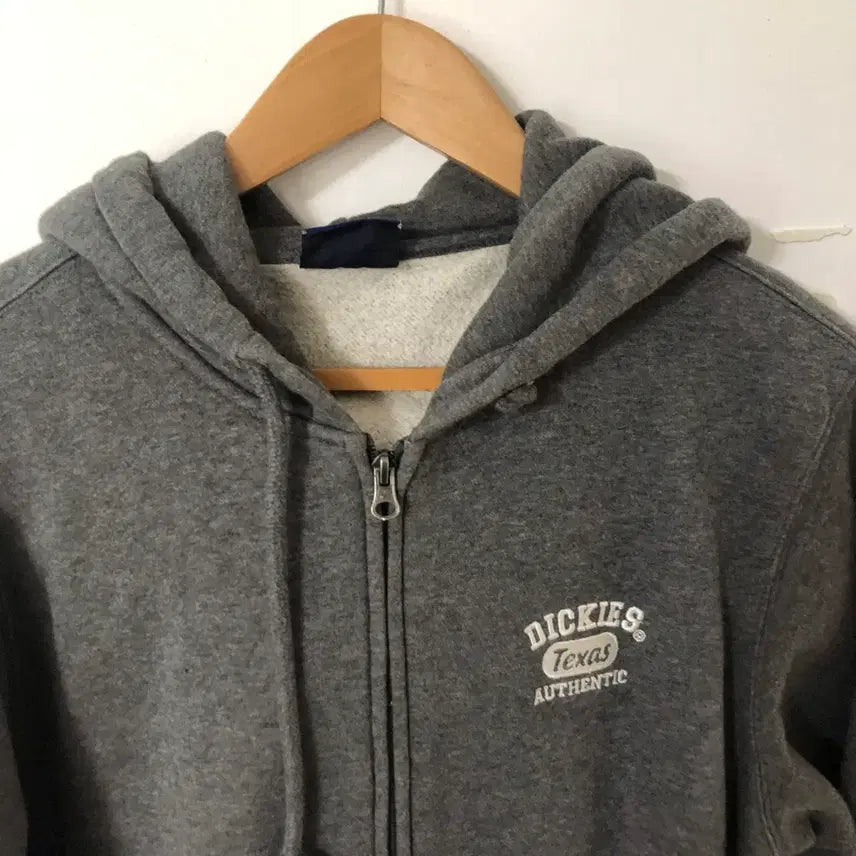 [BUNJANG] Dickies Gray Hoodie Zip-up / 디키즈 그레이 후드 집업