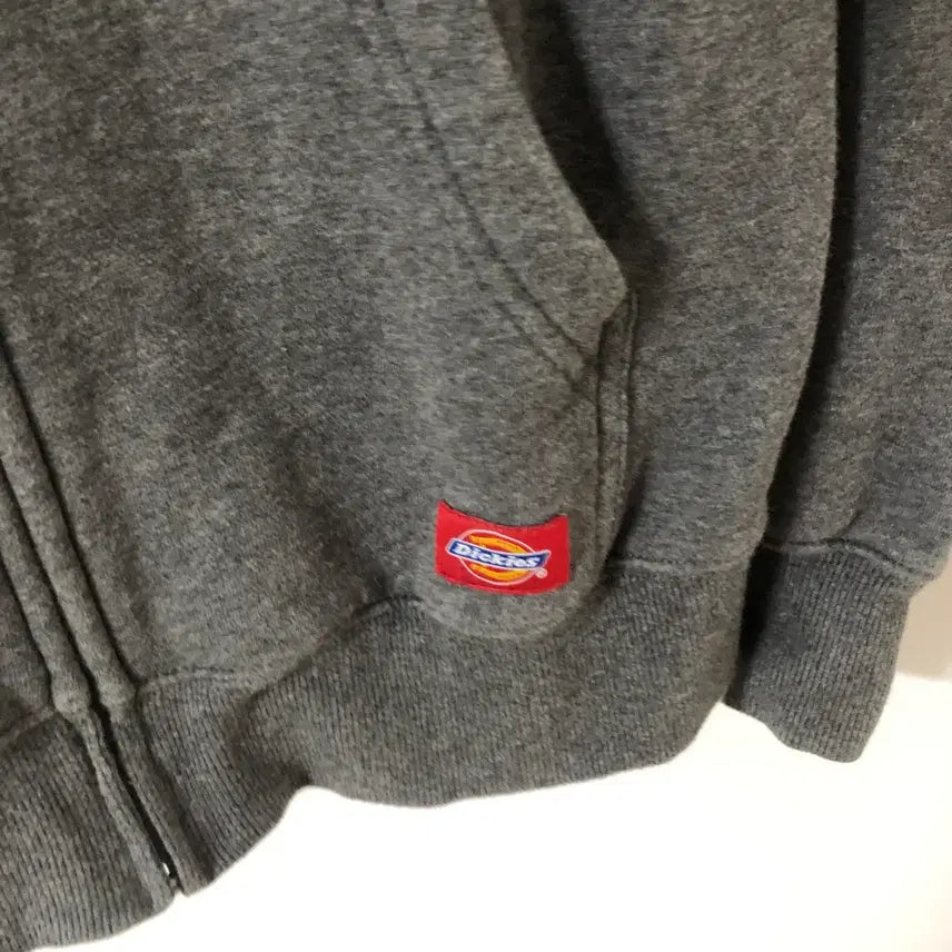 [BUNJANG] Dickies Gray Hoodie Zip-up / 디키즈 그레이 후드 집업
