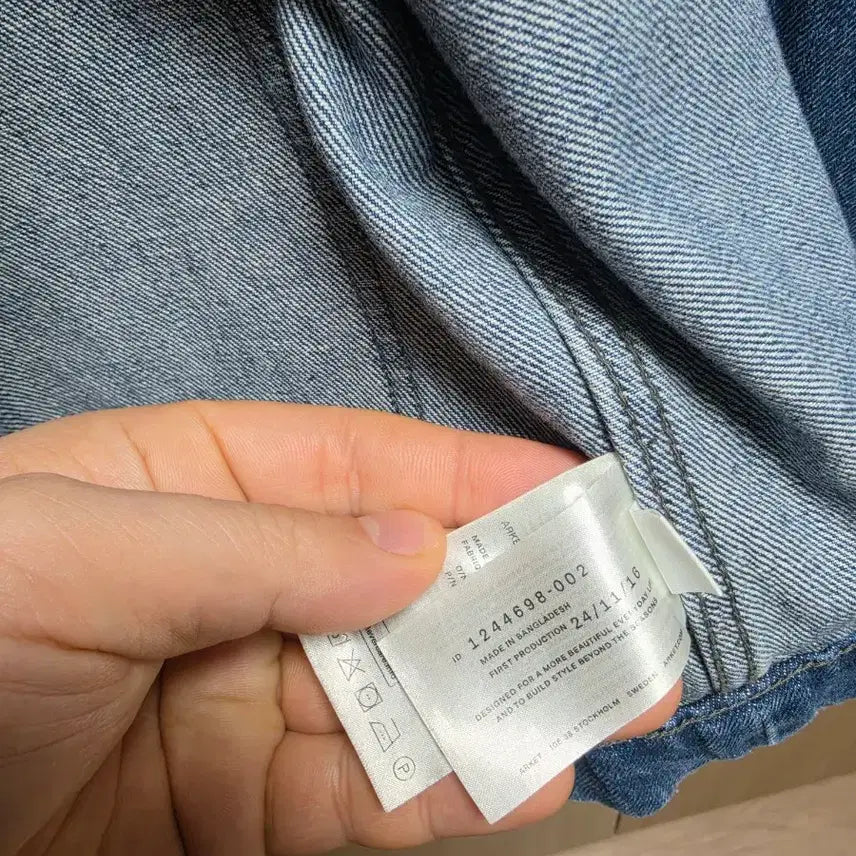 [BUNJANG] Arket Denim Jacket / 아르켓 데님자켓