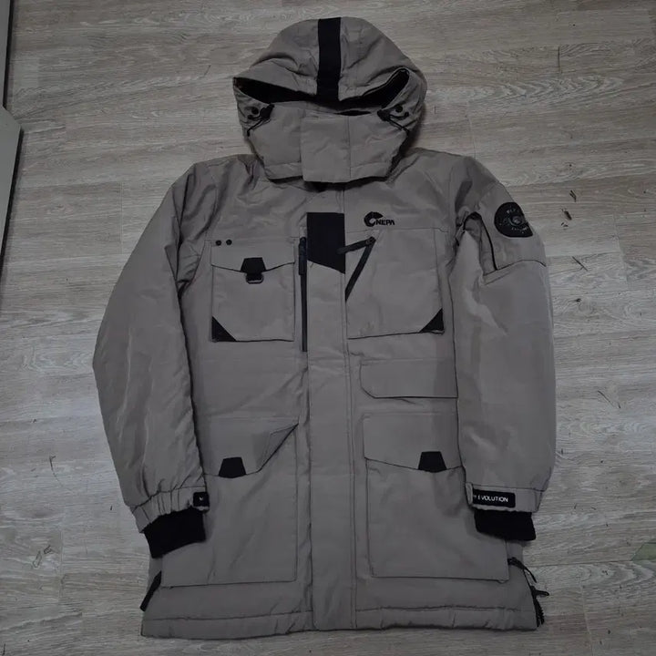 [BUNJANG] Nepa Goose Down Hooded Padded Jumper XL / 네파 사이드와펜 구스다운 후드 패딩 점퍼 XL(105)