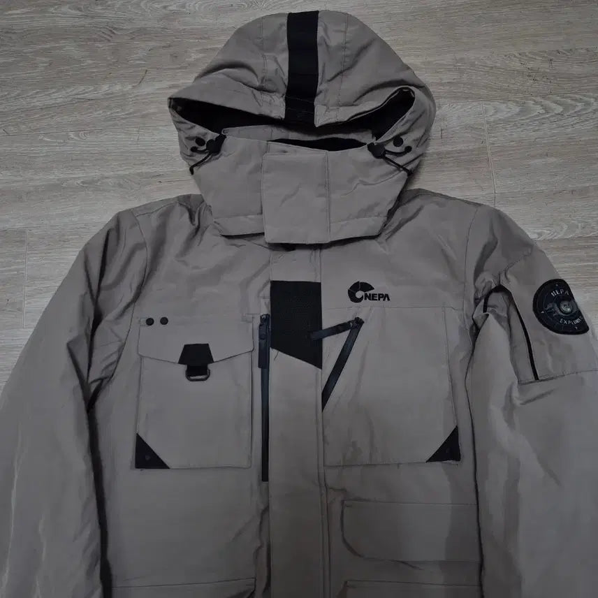 [BUNJANG] Nepa Goose Down Hooded Padded Jumper XL / 네파 사이드와펜 구스다운 후드 패딩 점퍼 XL(105)
