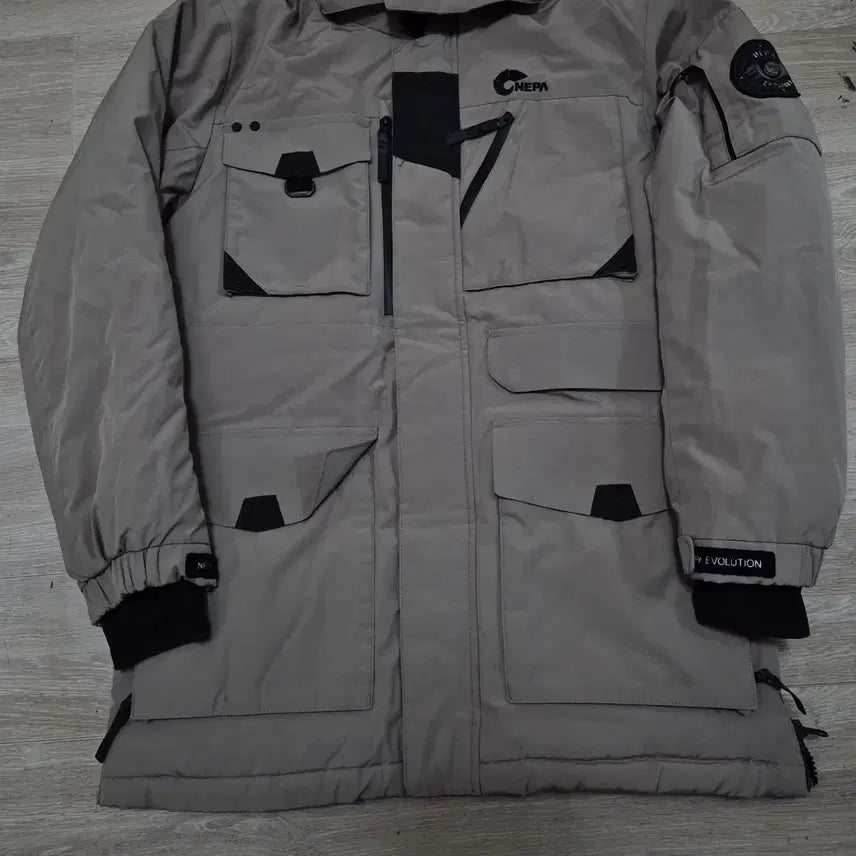 [BUNJANG] Nepa Goose Down Hooded Padded Jumper XL / 네파 사이드와펜 구스다운 후드 패딩 점퍼 XL(105)
