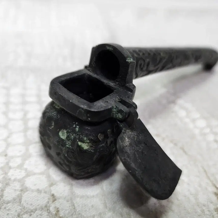 [BUNJANG] Bronze Ink and Brush Holder / 청동 붓먹물통 동브론즈 휴대용 서예도구 붓글씨