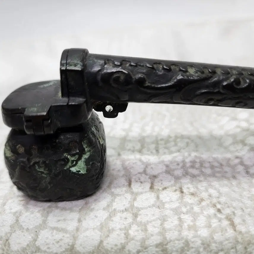 [BUNJANG] Bronze Ink and Brush Holder / 청동 붓먹물통 동브론즈 휴대용 서예도구 붓글씨