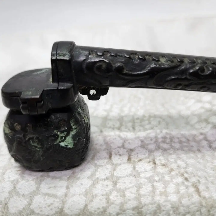 [BUNJANG] Bronze Ink and Brush Holder / 청동 붓먹물통 동브론즈 휴대용 서예도구 붓글씨