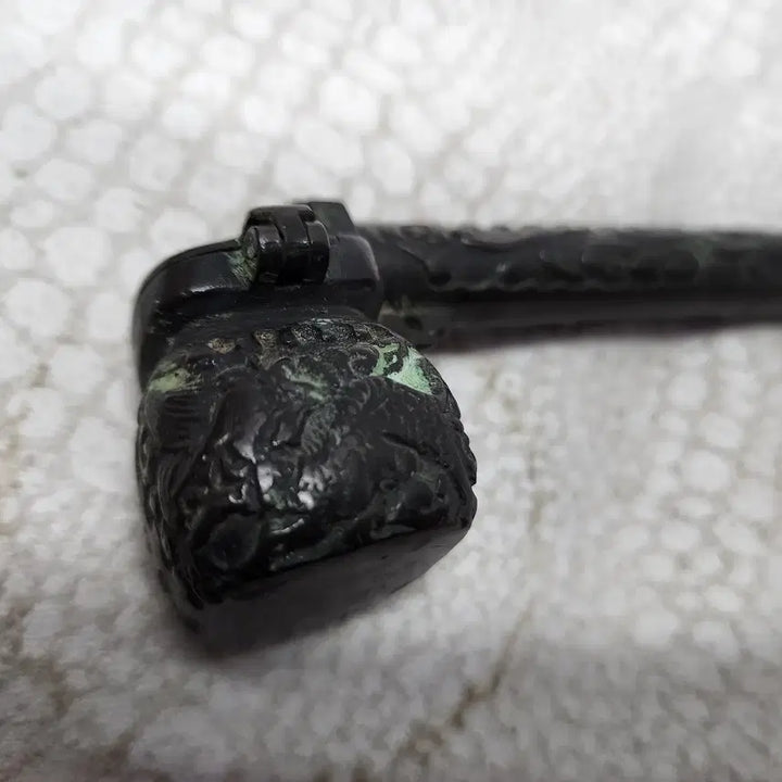 [BUNJANG] Bronze Ink and Brush Holder / 청동 붓먹물통 동브론즈 휴대용 서예도구 붓글씨