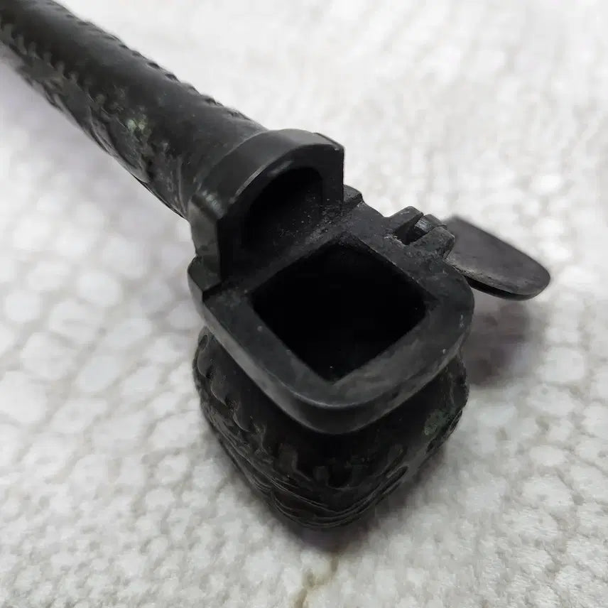 [BUNJANG] Bronze Ink and Brush Holder / 청동 붓먹물통 동브론즈 휴대용 서예도구 붓글씨