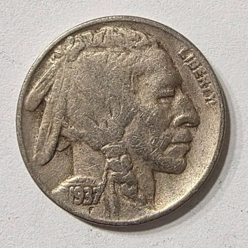 [BUNJANG] 1937 Buffalo Nickel Coin / 1937년 미국 버팔로 니켈 주화 zk-2012