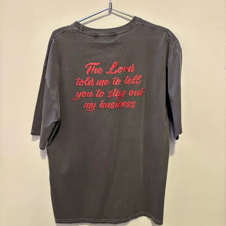 [BUNJANG] Sunday Off Club Short Sleeve T-shirt / 선데이오프클럽 새상품 반팔티