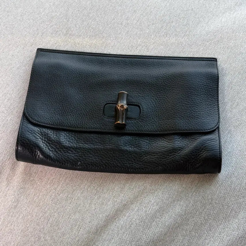 [BUNJANG] Gucci Bamboo Clutch Bag / 구찌 뱀부 클러치백