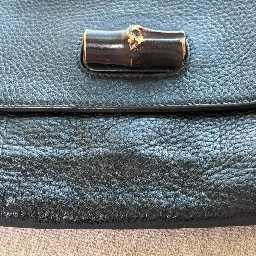 [BUNJANG] Gucci Bamboo Clutch Bag / 구찌 뱀부 클러치백
