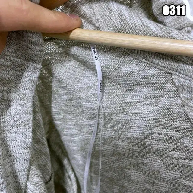 [BUNJANG] DKNY Open Hooded Cardigan / S DKNY 오픈형 후드 가디건