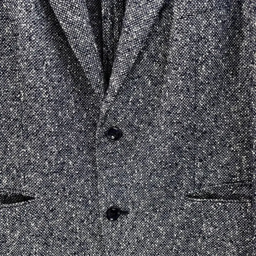 [BUNJANG] Galaxy S.G.LO Linen Blend Navy Blazer Jacket / [105] 갤럭시 슈젤로 리넨 혼방 네이비 블레이저 자켓 4.9