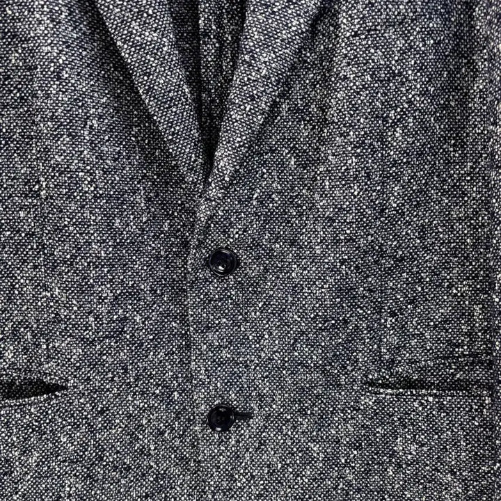 [BUNJANG] Galaxy S.G.LO Linen Blend Navy Blazer Jacket / [105] 갤럭시 슈젤로 리넨 혼방 네이비 블레이저 자켓 4.9