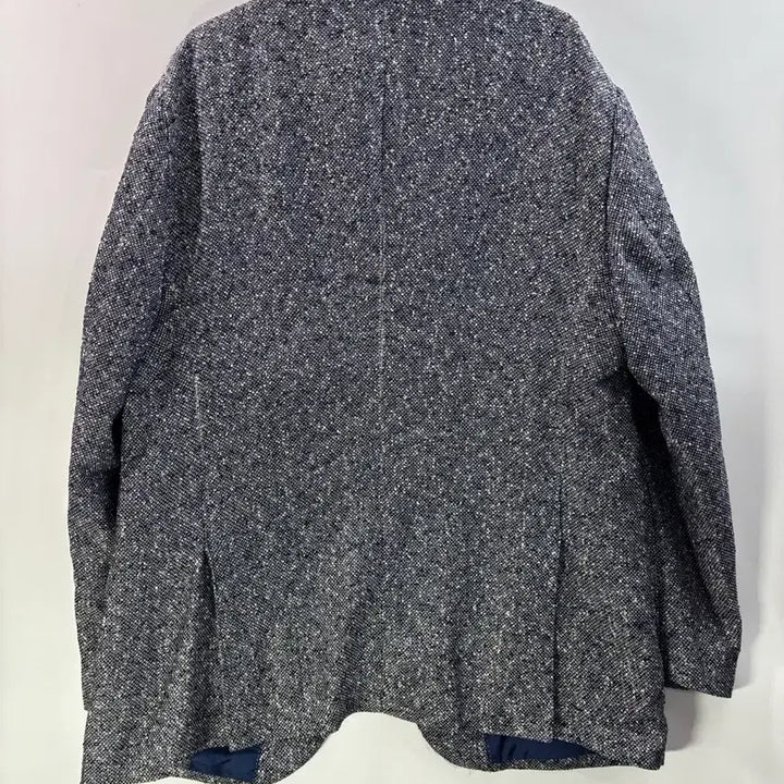 [BUNJANG] Galaxy S.G.LO Linen Blend Navy Blazer Jacket / [105] 갤럭시 슈젤로 리넨 혼방 네이비 블레이저 자켓 4.9