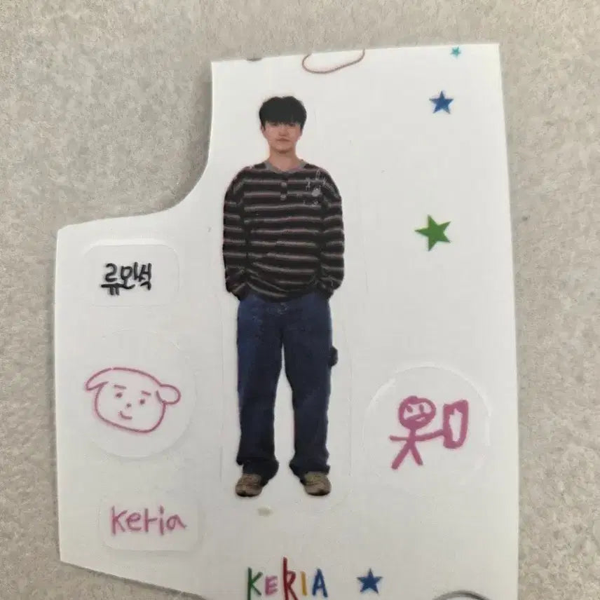 [SOLD OUT] T1 케리아 26 시그 엽서 스티커