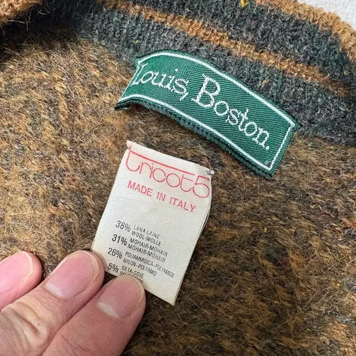 [BUNJANG] LOUIS BOSTON Vintage Mohair Cardigan / [RARE] 빈티지 모헤어 가디건 ITALY MADE
