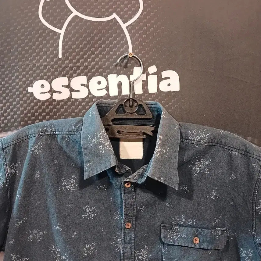 [BUNJANG] Cotton Short Sleeve Shirt / 코튼 반팔 셔츠