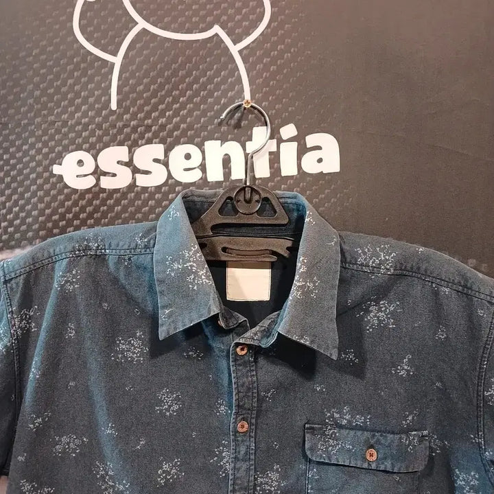 [BUNJANG] Cotton Short Sleeve Shirt / 코튼 반팔 셔츠
