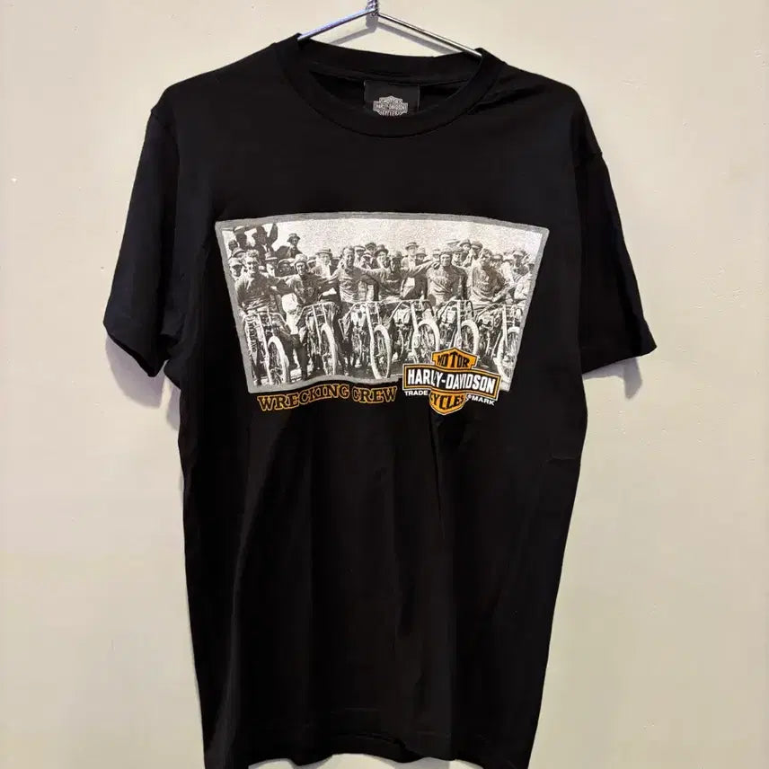 [BUNJANG] Harley Davidson Authentic Short Sleeve T-shirt / 할리 데이비슨 정품 반팔티