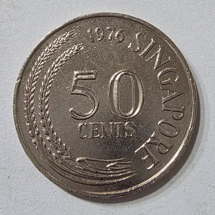 [BUNJANG] Singapore 50 Cent Coin (1976) / 1976년 싱가포르 50센트 동전 zk-2030