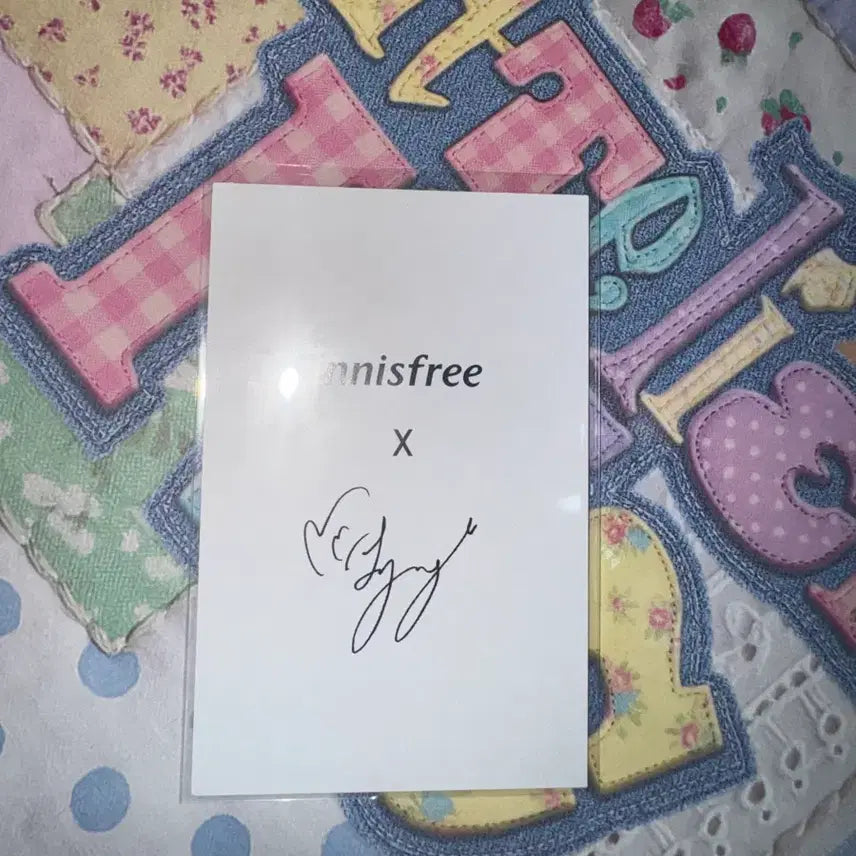 [BUNJANG] IVE Wonyoung Innisfree Photocard / 아이브 장원영 이니스프리 포카