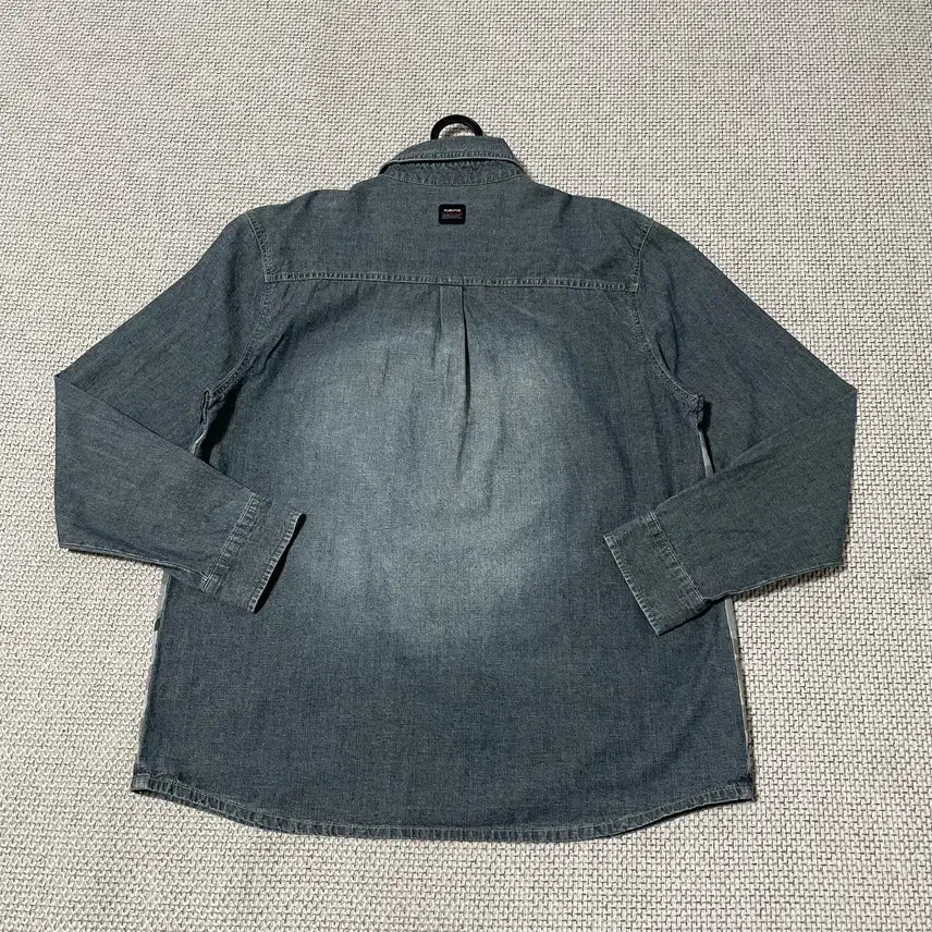 [BUNJANG] L Fubu 00s Denim Shirt / L 푸부 00s 청 데님 셔츠 남방 N.8777