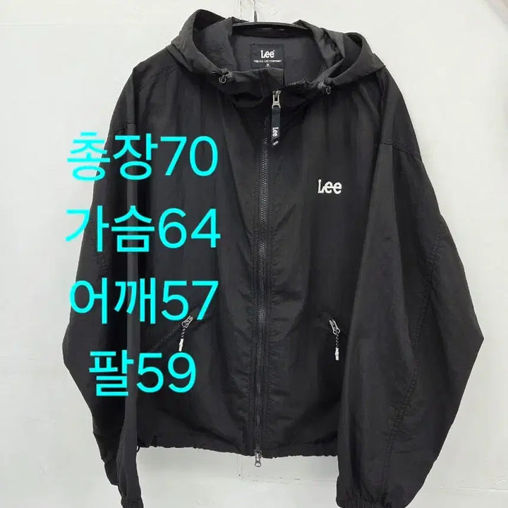 [SOLD OUT] M Lee 리 바람막이 후드 자켓 블랙