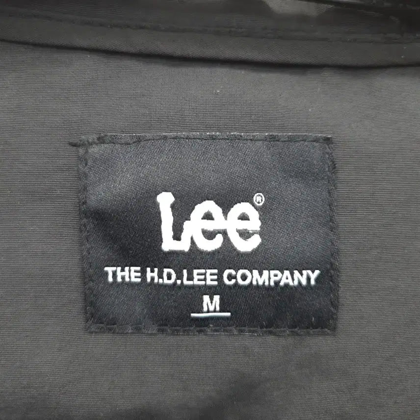 [SOLD OUT] M Lee 리 바람막이 후드 자켓 블랙
