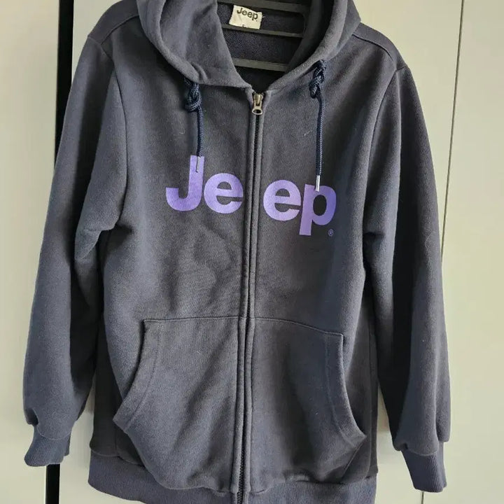 [BUNJANG] Jeep Hooded Zip-up Jacket (Navy, M) / Jeep 후드집업 M 네이비