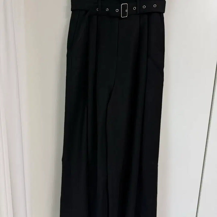 [BUNJANG] Maje Belted Slacks / 마쥬 벨트 슬랙스