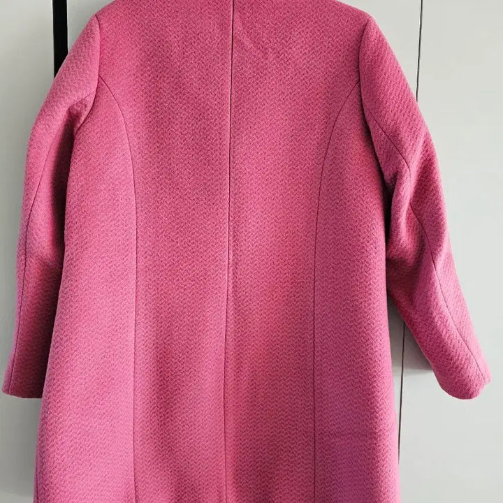 [BUNJANG] Syal Rom Pink Wool Coat (Size 77) / Syal Rom 핑크 코트 77