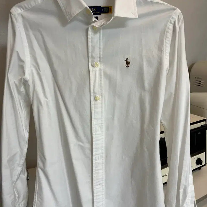 [BUNJANG] Polo Ralph Lauren White Shirt / 폴로 랄프로렌 흰색 셔츠