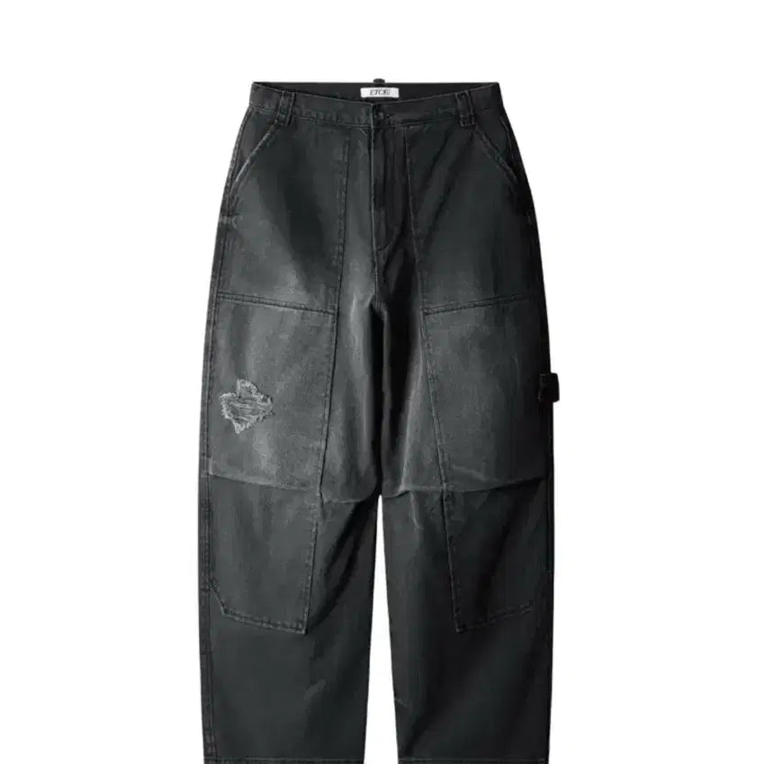 [BUNJANG] ETCE Washed Gardener Pants Black M / ETCE 워시드 가드너 팬츠 블랙 M