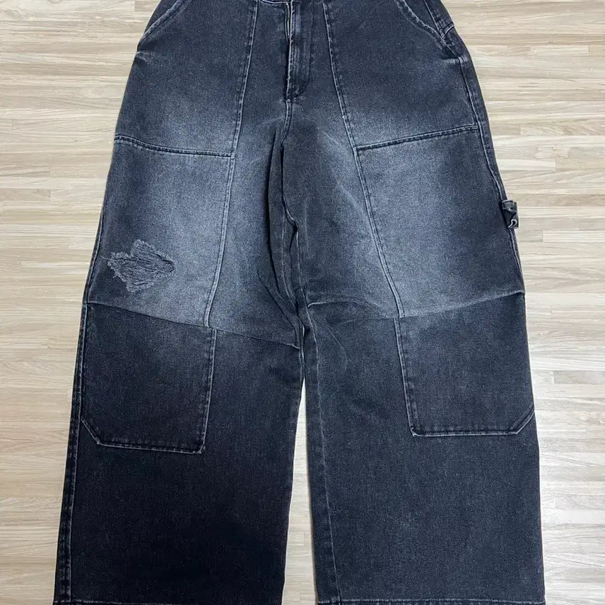 [BUNJANG] ETCE Washed Gardener Pants Black M / ETCE 워시드 가드너 팬츠 블랙 M