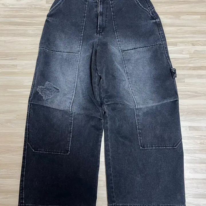 [BUNJANG] ETCE Washed Gardener Pants Black M / ETCE 워시드 가드너 팬츠 블랙 M