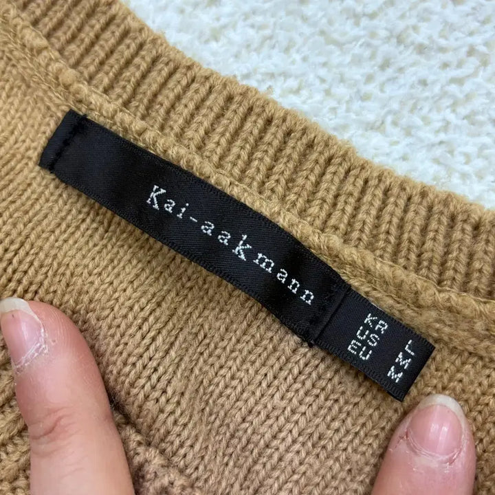 [BUNJANG] Kaiaakmann Round Neck Knit Sweater / L 카이아크만 라운드넥 니트 스웨터 0319E