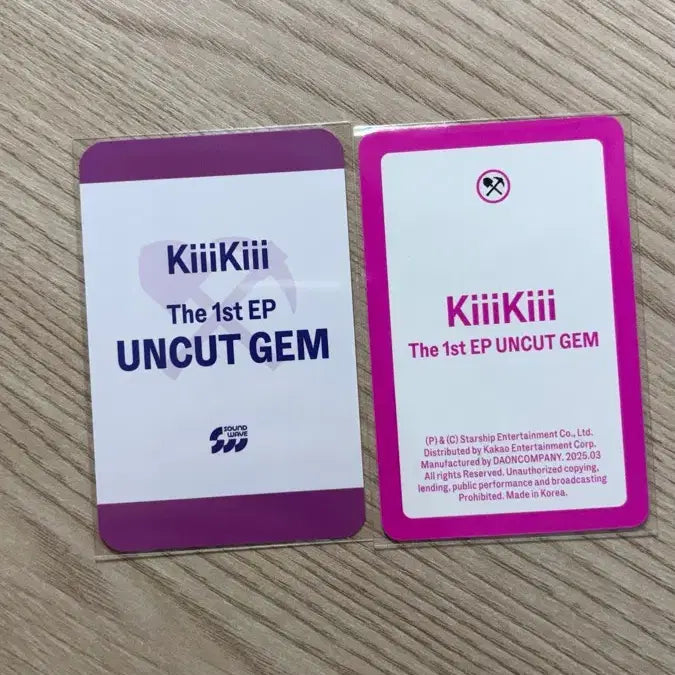 [BUNJANG] Kiiikiii Suyi &amp; Yisole Unit Photocard Bundle Set / 일괄) 키키 kiiikiii 수이, 이솔 키야 유닛포카