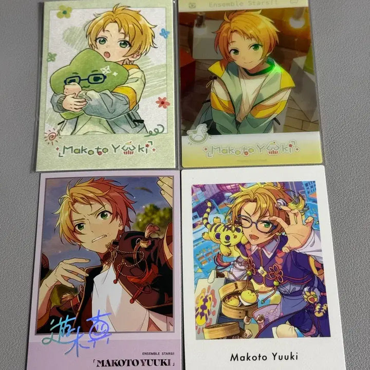 [SOLD OUT] [일괄] 4장 앙스타 유우키 마코토 파샤 소중한 동심